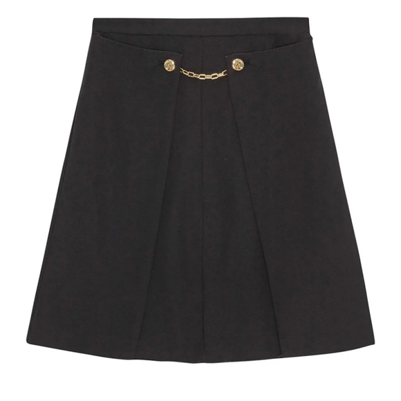 Ganni Dresses & Skirts - Ganni Tailored Twill Midi Skirt